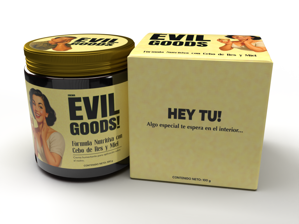 CREMA EVIL GOODS 100GR / CUIDADO PIEL